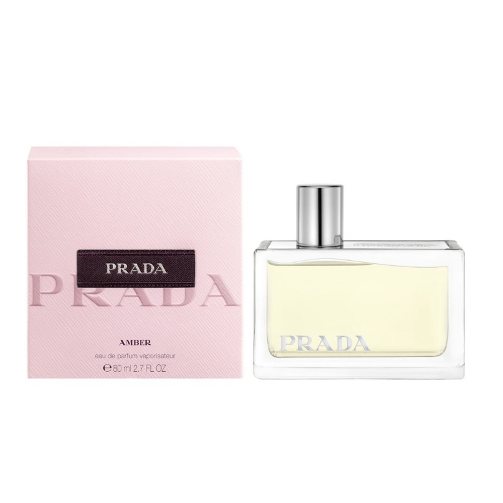 🆕 PRADA AMBER PERFUME FRAGRANCE 2.7 oz large bottle NEW SEALED DISCONTINUED NIB - Picture 2 of 8